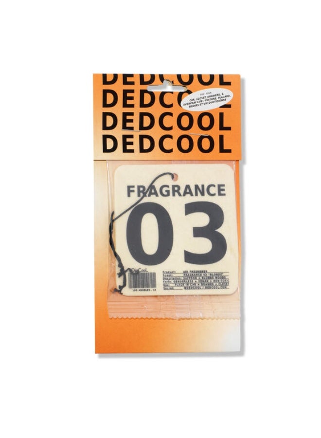 DedCool 03 "Blonde" Air Freshener - Image 1